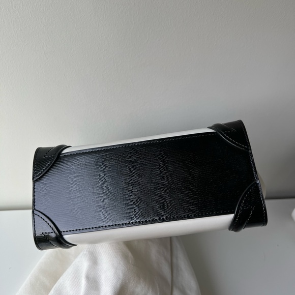 Celine bicolour nano luggage bag - Picture 7 of 12